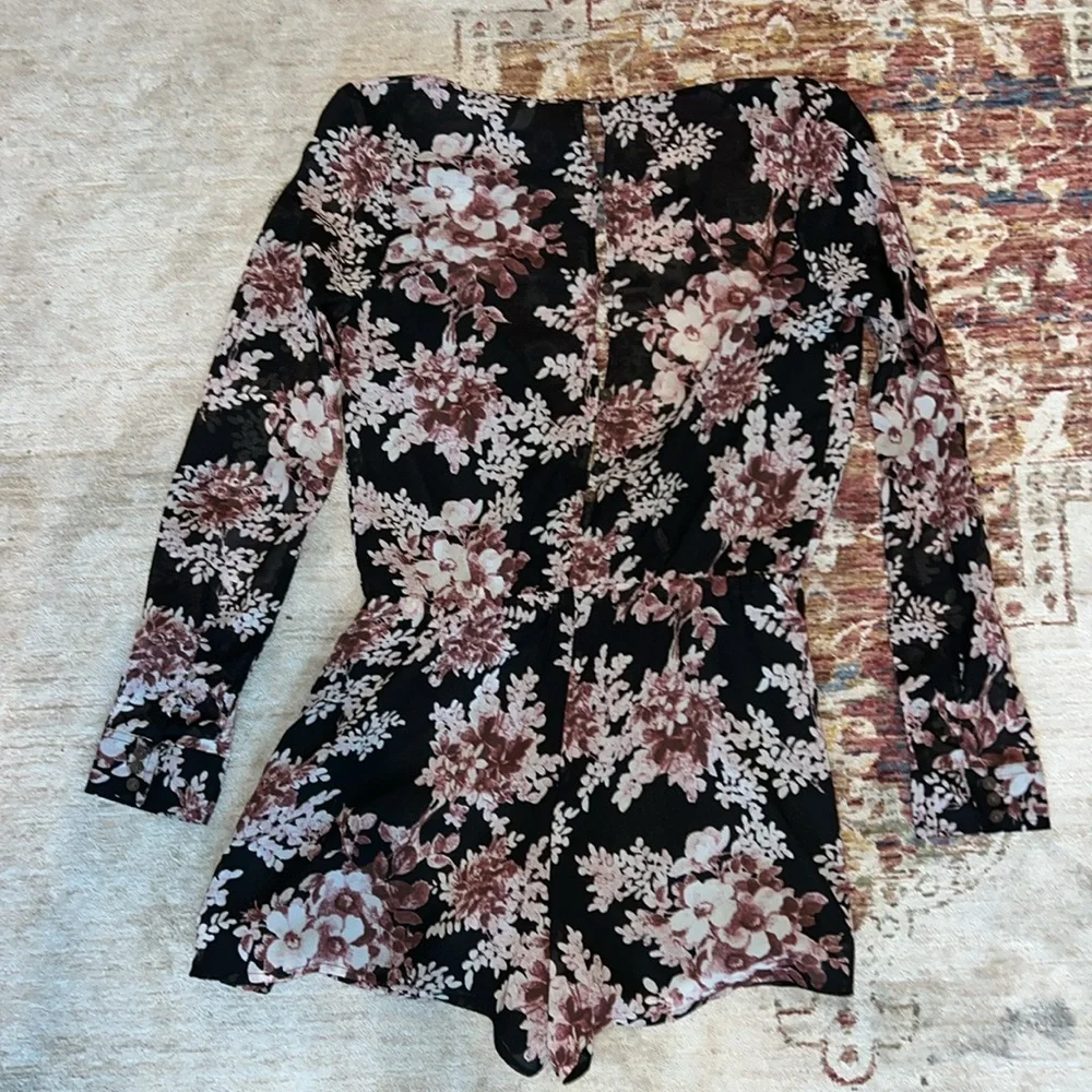 Free People Float Away Romper Size XS - Picture 4 of 11